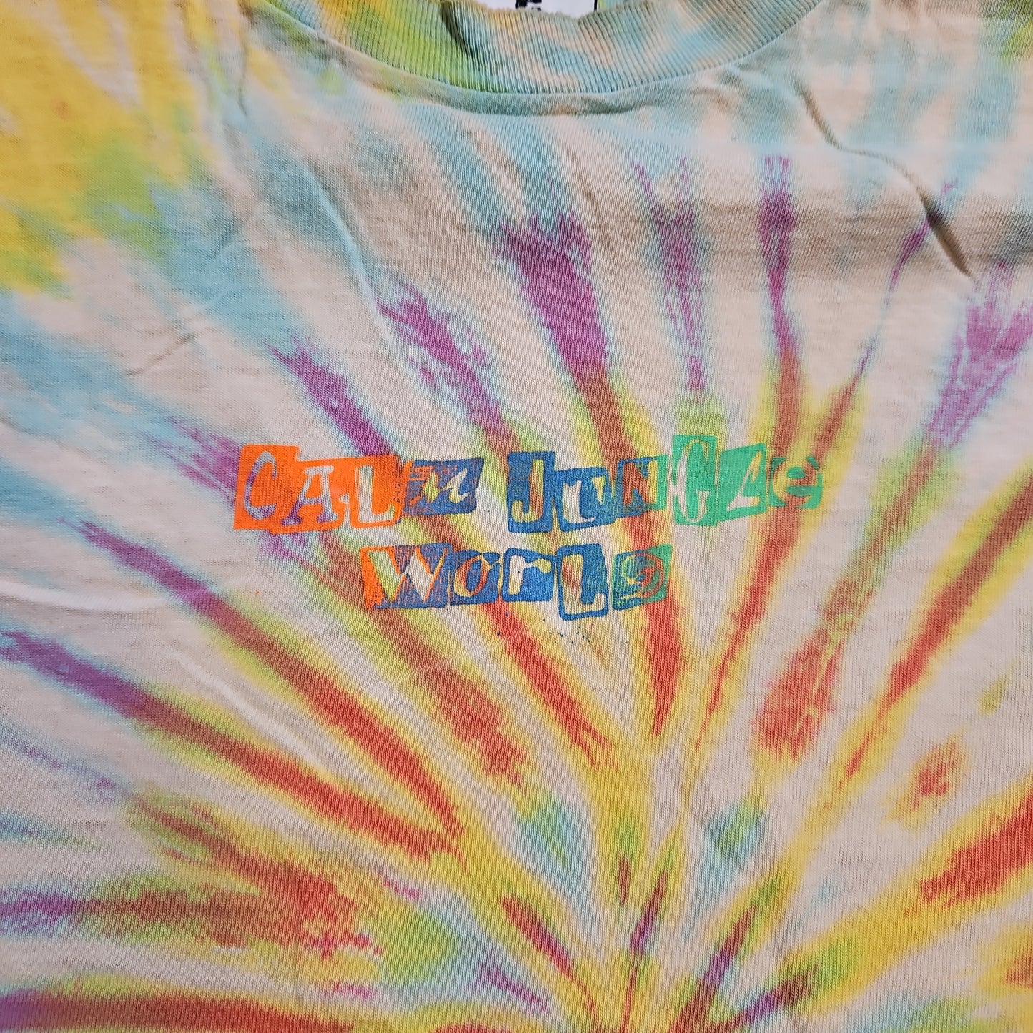 Scrap logo Tie dye Tshirt