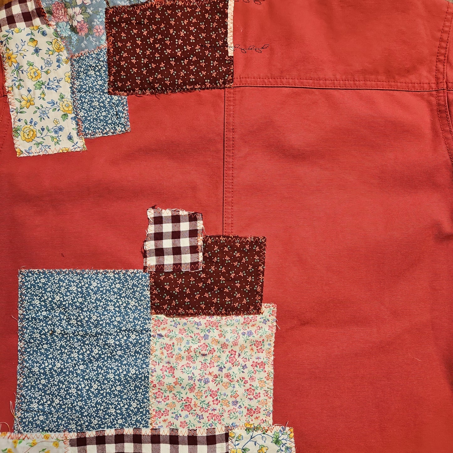 Patchwork Chore Coat