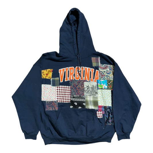 Patchwork Virginia Hoodie