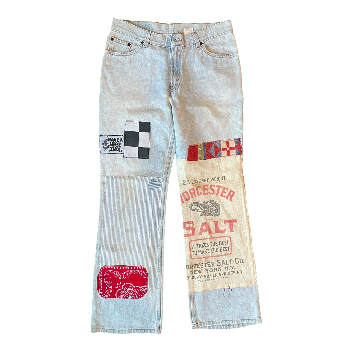 Feed sack denim