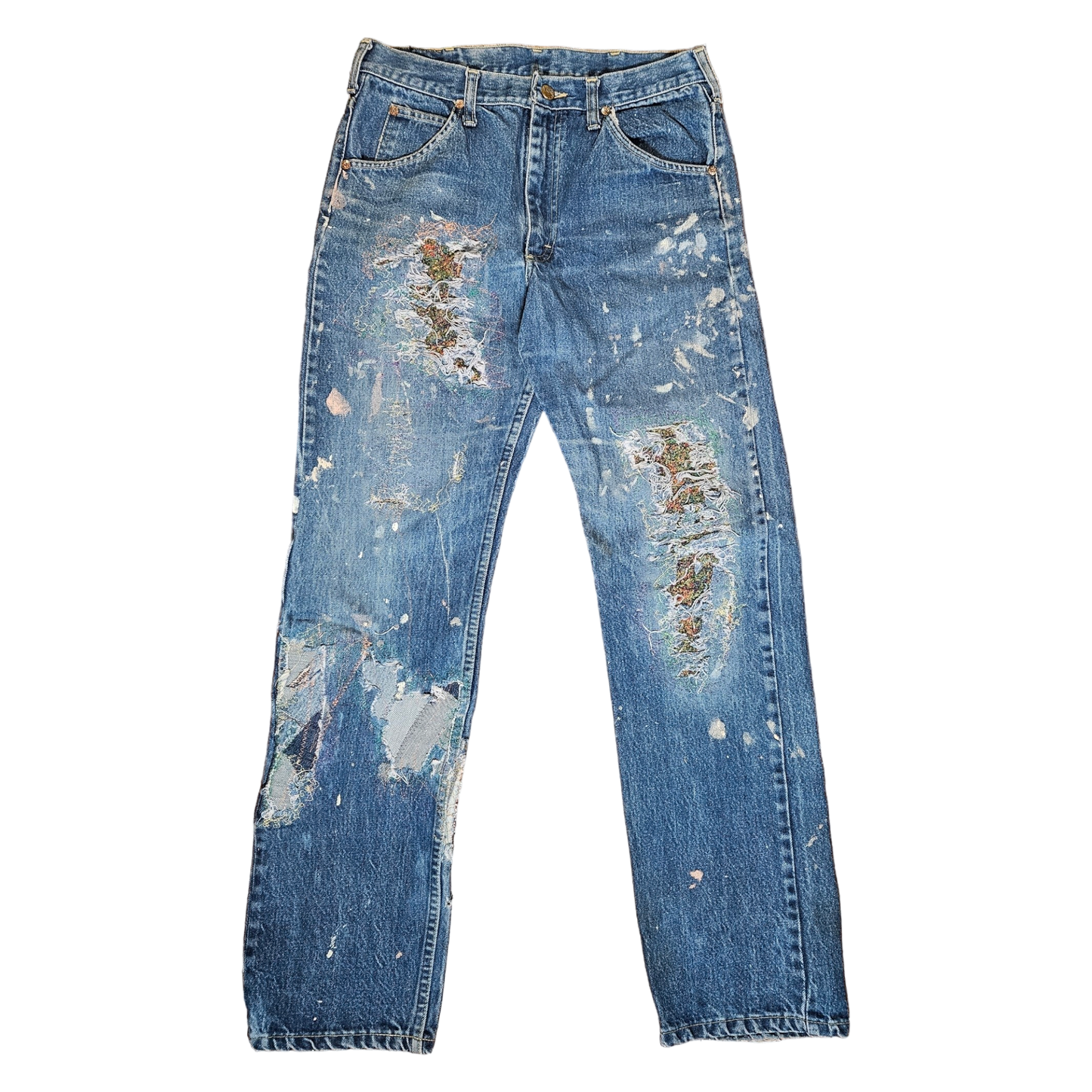 Unstressed denim