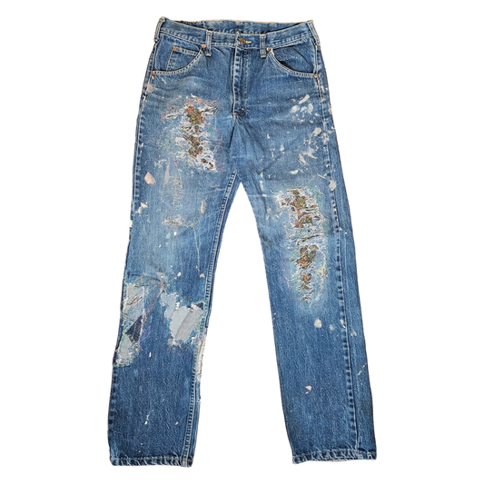 Unstressed denim