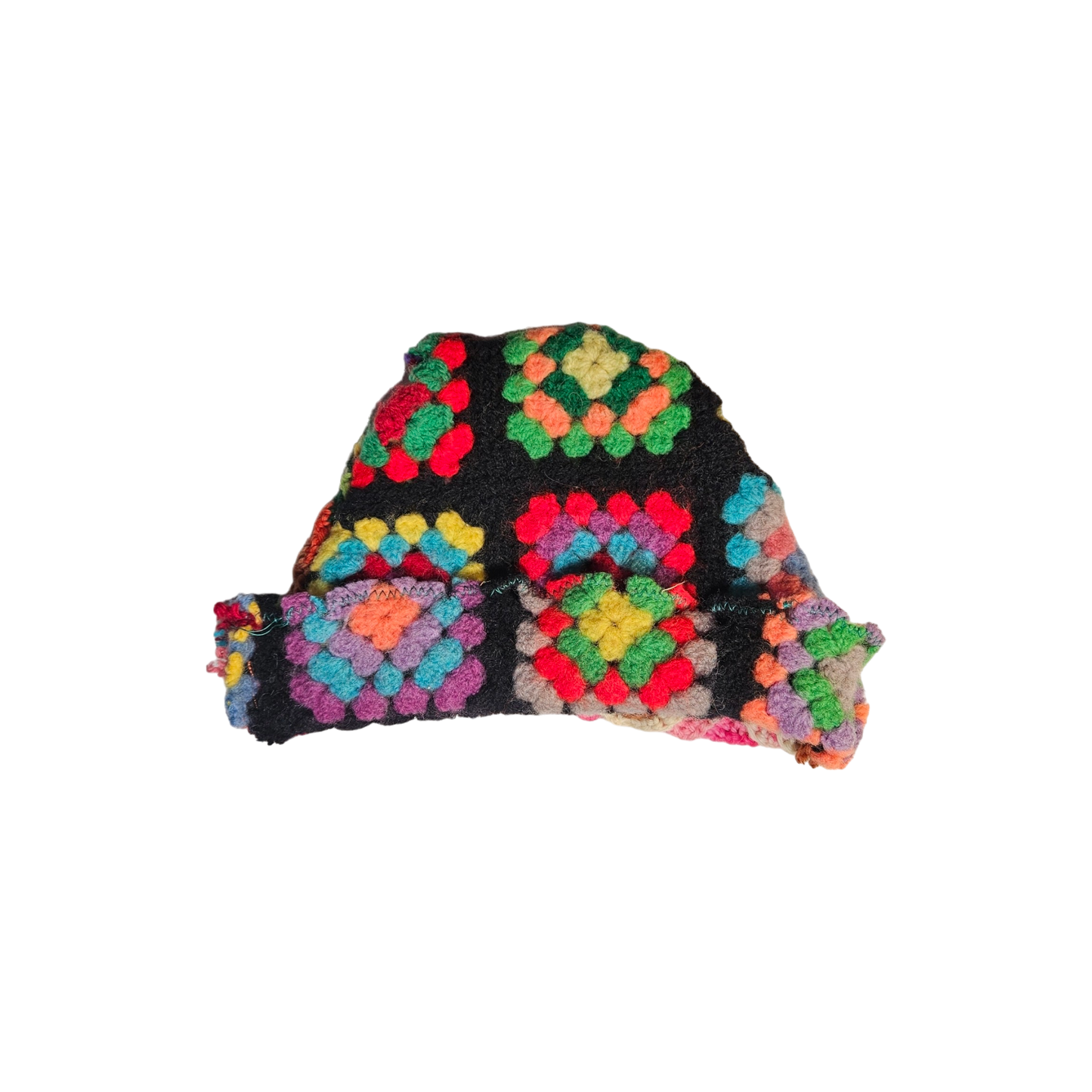 Double sided quilt beanie