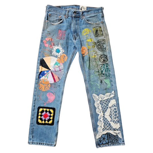 Peace and Patchwerk Denim