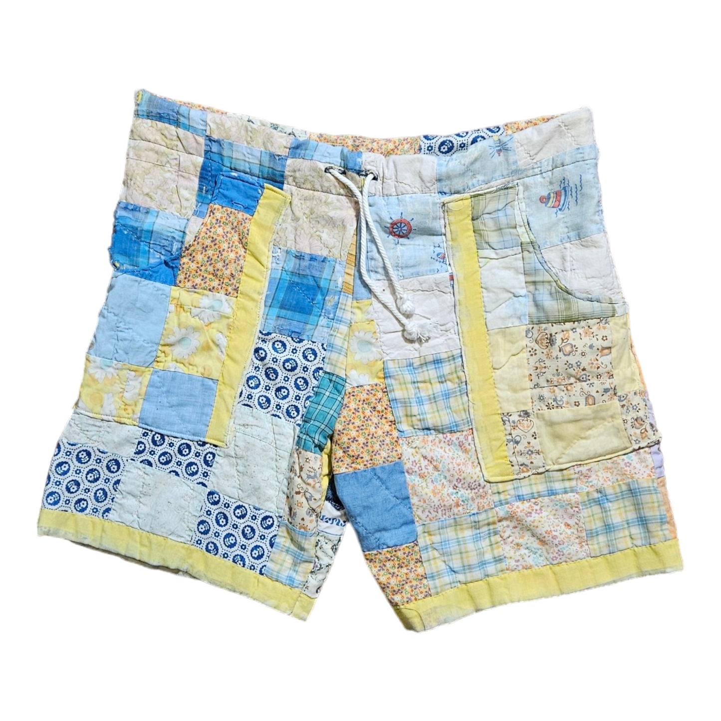 Patchwork Shorts