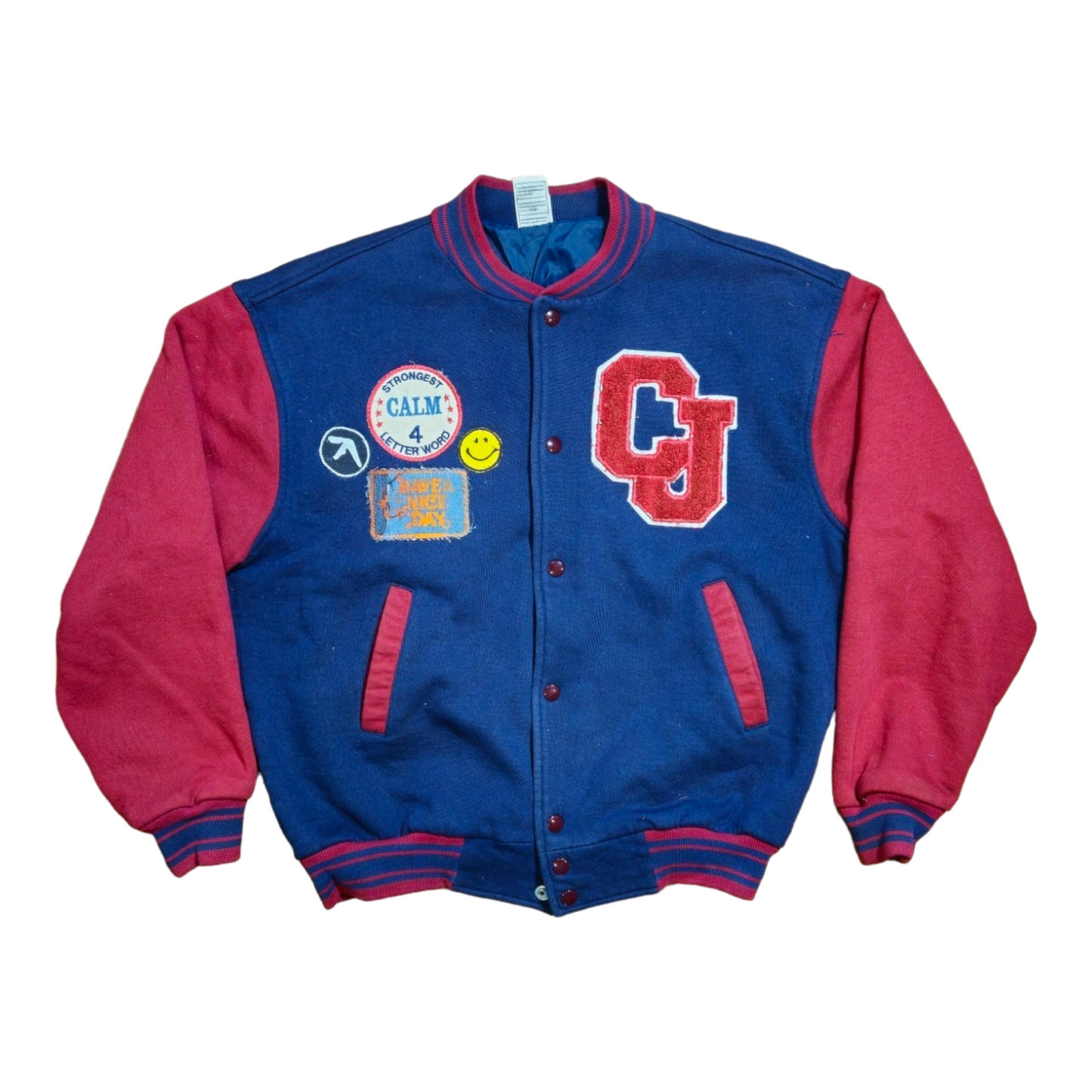 Patched Varsity Jacket