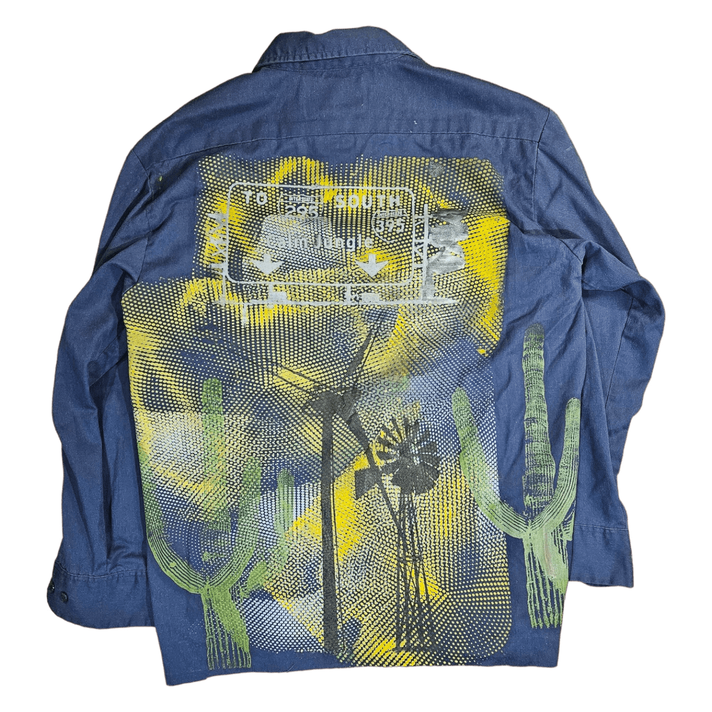 Dickies interstate shirt - Calm Jungle World