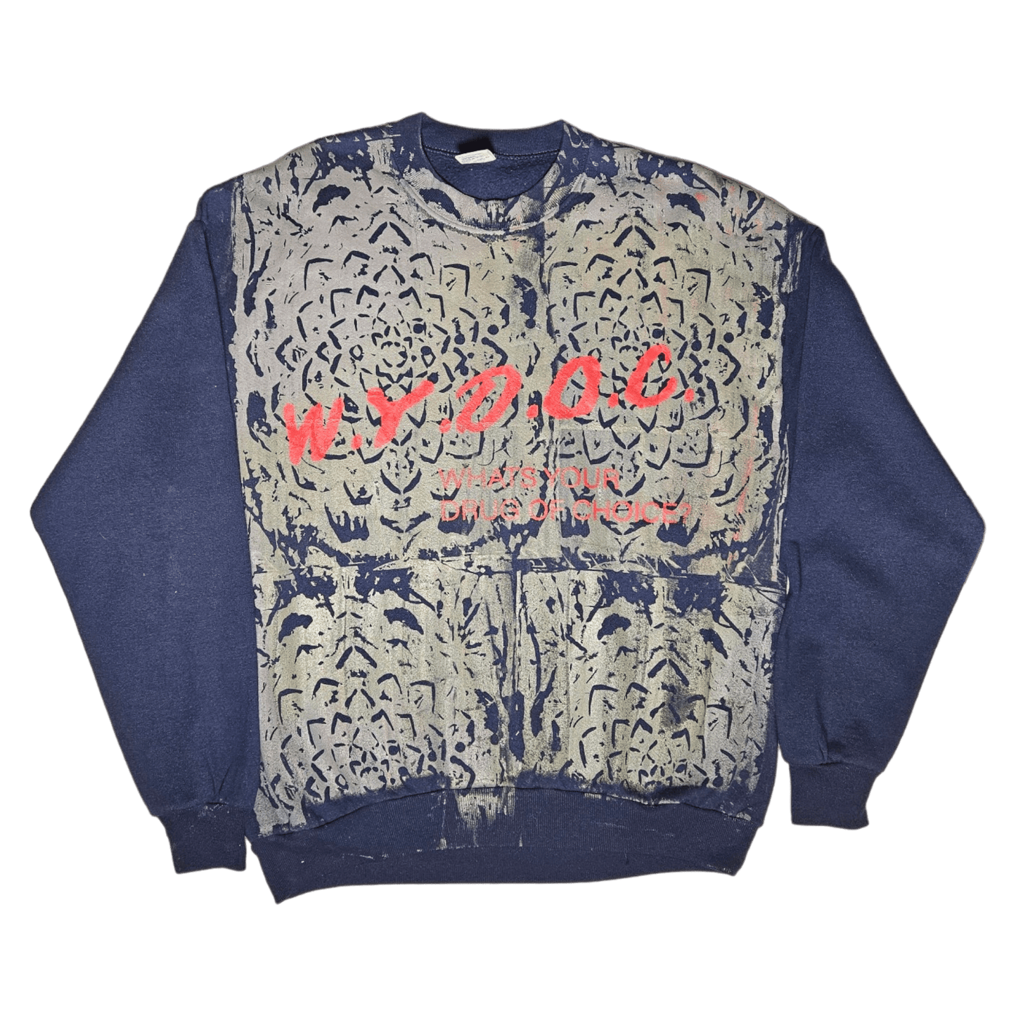 Drug of choice Crewneck - Calm Jungle World