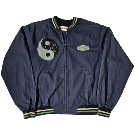 Yin Yang athletic jacket - Calm Jungle World